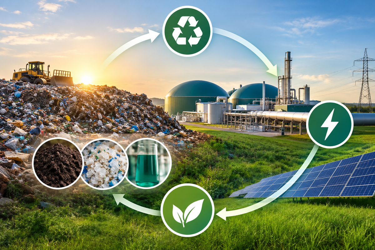 From Landfills to Resources: New Research Highlights Opportunities for Waste Recovery and Renewable Energy