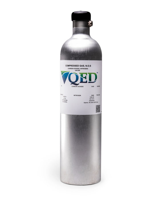 VIASENSOR Calibration Gas - 5% CO2 / Bal N2, 29 Liter Bottle